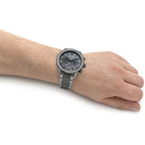 Buy Shop Emporio Armani Chronograph Grey Dial Two Tone Steel Strap Watch For Men - AR11391 USA Online