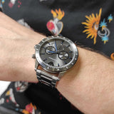 Buy Shop Emporio Armani Chronograph Grey Dial Two Tone Steel Strap Watch For Men - AR11391 USA Online