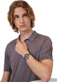 Buy Shop Emporio Armani Chronograph Grey Dial Two Tone Steel Strap Watch For Men - AR11391 USA Online