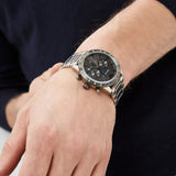 Buy Shop Emporio Armani Chronograph Grey Dial Two Tone Steel Strap Watch For Men - AR11391 USA Online