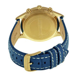 Buy Shop Emporio Armani Chronograph Midnight Blue Dial Blue Leather Strap Watch For Men - AR1862 USA Online