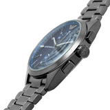 Buy Shop Emporio Armani Chronograph Quartz Blue Dial Grey Steel Strap Watch For Men - AR11481 USA Online