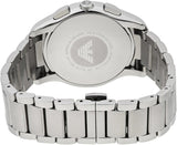 Buy Shop Emporio Armani Chronograph Quartz Blue Dial Silver Steel Strap Watch For Men - AR11082 USA Online