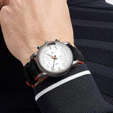 Buy Shop Emporio Armani Chronograph Quartz Grey Dial Black Leather Strap Watch For Men - AR11174 USA Online