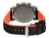 Buy Shop Emporio Armani Chronograph Quartz Grey Dial Black Leather Strap Watch For Men - AR11174 USA Online