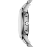 Buy Shop Emporio Armani Renato Chronograph Blue Dial Silver Steel Strap Watch For Men - AR11458 USA Online