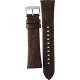 Buy Shop Emporio Armani Chronograph White Dial Brown Leather Strap Watch For Men - AR11033 USA Online