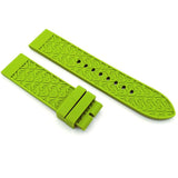 Buy Shop Emporio Armani Chronograph White Dial Green Rubber Strap Watch For Men - AR11022 USA Online