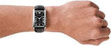Buy Shop Emporio Armani Classic Analog Black Dial Black Leather Strap Strap Watch For Men - AR1604 USA Online
