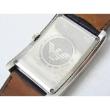 Buy Shop Emporio Armani Classic Analog Black Dial Black Leather Strap Strap Watch For Men - AR1604 USA Online