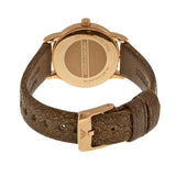 Buy Shop Emporio Armani Classic Analog Grey Dial Brown Leather Strap Watch For Men - AR1813 USA Online