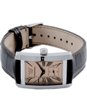 Buy Shop Emporio Armani Classic Beige Dial Brown Leather Strap Watch For Women - AR0155 USA Online