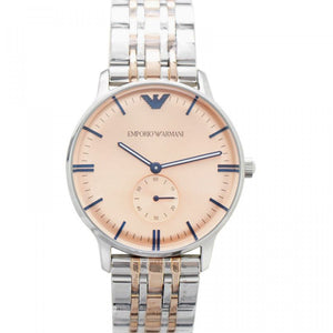 Buy Shop Emporio Armani Classic Beige Dial Two Tone Steel Strap Watch for Men - AR2070 USA Online