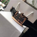 Buy Shop Emporio Armani Classic Black Dial Black Leather Strap Watch For Men - AR0168 USA Online