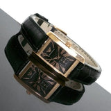 Buy Shop Emporio Armani Classic Black Dial Black Leather Strap Watch For Women - AR0169 USA Online