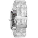 Buy Shop Emporio Armani Classic Black Dial Silver Mesh Bracelet Watch For Women - AR2013 USA Online