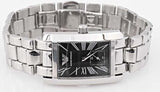 Buy Shop Emporio Armani Classic Black Dial Silver Stainless Steel Watch For Women - AR0157 USA Online