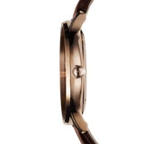 Buy Shop Emporio Armani Classic Brown Dial Brown Leather Strap Watch For Men - AR0383 USA Online