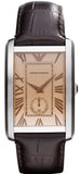 Buy Shop Emporio Armani Classic Brown Dial Brown Leather Strap Watch For Men - AR1605 USA Online