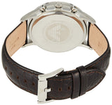 Buy Shop Emporio Armani Classic Chronograph Beige Dial Brown Leather Strap Watch For Men - AR2433 USA Online