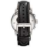 Buy Shop Emporio Armani Classic Chronograph Black Dial Black Leather Strap Watch For Men - AR0431 USA Online