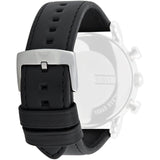 Buy Shop Emporio Armani Classic Chronograph Black Dial Black Leather Strap Watch For Men - AR1733 USA Online