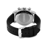 Buy Shop Emporio Armani Classic Chronograph Black Dial Black Leather Strap Watch For Men - AR1733 USA Online