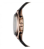 Buy Shop Emporio Armani Classic Chronograph Brown Dial Brown Leather Strap Watch for Men - AR0371 USA Online