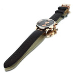 Buy Shop Emporio Armani Classic Chronograph Brown Dial Brown Leather Strap Watch For Men - AR0387 USA Online