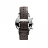 Buy Shop Emporio Armani Classic Chronograph Brown Dial Brown Leather Strap Watch For Men - AR1734 USA Online