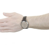 Buy Shop Emporio Armani Classic Chronograph Cream Dial Brown Leather Strap Watch For Men - AR1878 USA Online