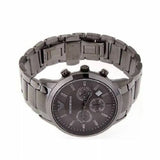 Buy Shop Emporio Armani Classic Chronograph Grey Dial Grey Steel Strap Watch For Men - AR2454 USA Online