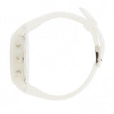 Buy Shop Emporio Armani Classic Chronograph White Dial White Rubber Strap Watch For Men - AR1054 USA Online
