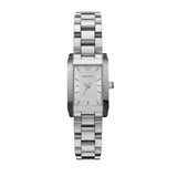 Buy Shop Emporio Armani Classic Diamonds Silver Dial Silver Steel Strap Watch For Women - AR3170 USA Online