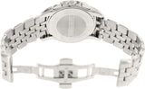 Buy Shop Emporio Armani Classic Gianni T Bar Crystals Pink Dial Silver Steel Strap Watch For Women - AR1781 USA Online