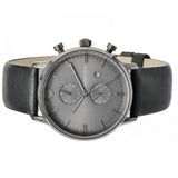 Buy Shop Emporio Armani Classic Grey Dial Grey Leather Strap Watch For Men - AR0388 USA Online