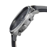 Buy Shop Emporio Armani Classic Grey Dial Grey Leather Strap Watch For Men - AR0388 USA Online