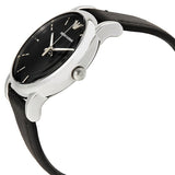 Buy Shop Emporio Armani Classic Quartz Black Dial Black Leather Strap Watch For Men - AR1692 USA Online