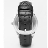 Buy Shop Emporio Armani Classic Quartz Black Dial Black Leather Strap Watch For Men - AR1865 USA Online