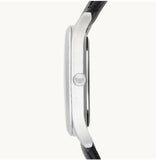 Buy Shop Emporio Armani Classic Quartz Black Dial Black Leather Strap Watch For Men - AR1865 USA Online