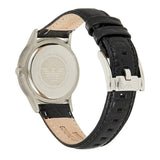 Buy Shop Emporio Armani Classic Quartz Black Dial Black Leather Strap Watch For Men - AR2429 USA Online