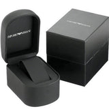 Buy Shop Emporio Armani Classic Quartz Black Dial Black Leather Strap Watch For Women - AR1600 USA Online
