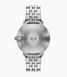 Buy Shop Emporio Armani Classic Quartz Black Dial Silver Steel Strap Watch For Men - AR11161 USA Online