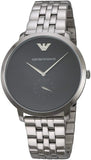 Buy Shop Emporio Armani Classic Quartz Black Dial Silver Steel Strap Watch For Men - AR11161 USA Online