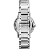 Buy Shop Emporio Armani Classic Quartz Black Dial Silver Steel Strap Watch For Men - AR9107 USA Online