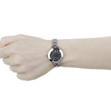 Buy Shop Emporio Armani Classic Quartz Black Dial Silver Steel Strap Watch For Women - AR7328 USA Online