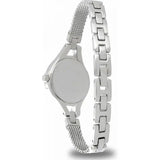 Buy Shop Emporio Armani Classic Quartz Black Dial Silver Steel Strap Watch For Women - AR7328 USA Online