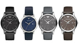 Buy Shop Emporio Armani Classic Quartz Brown Dial Brown Leather Strap Watch For Men - AR1729 USA Online