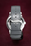 Buy Shop Emporio Armani Classic Quartz Grey Dial Grey Leather Strap Watch For Men - AR1730 USA Online