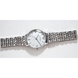 Buy Shop Emporio Armani Classic Quartz Mother of Pearl Dial Silver Steel Strap Watch For Women - AR1602 USA Online